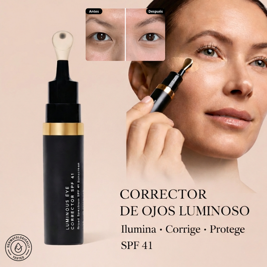 Corrector de Ojos Luminoso Anti-ojeras SPF